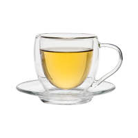 Insulated Tea Cup with Saucer 3 oz.