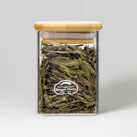 Green Tea, Organic Dragon Well in Glass Jar 1.6 oz.