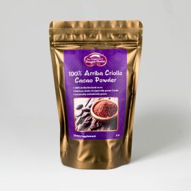 100% Arriba Criollo Cacao Powder 8 oz