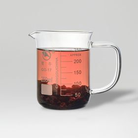 Glass Tea & Elixir Maker Brewing Mug Cup Beaker with Handle - 8.5 oz (250 ml)