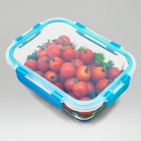 Glass Baking and Storage Container Hinged Locking Lid 50.7 fl. oz.