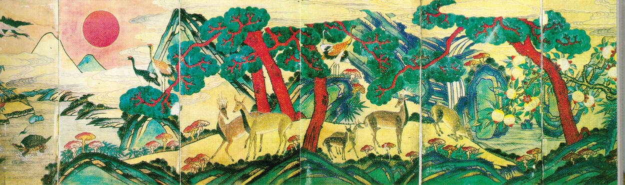 Reishi Deer Painting